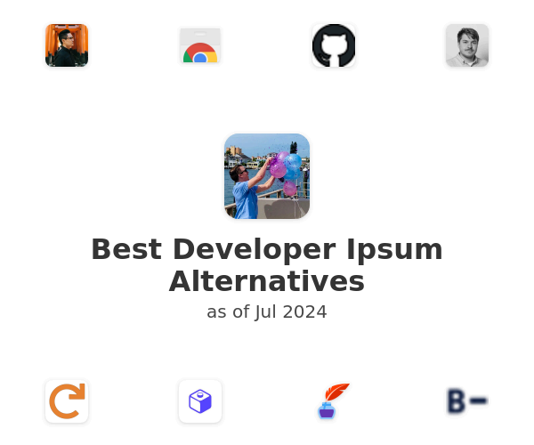 Best Developer Ipsum Alternatives