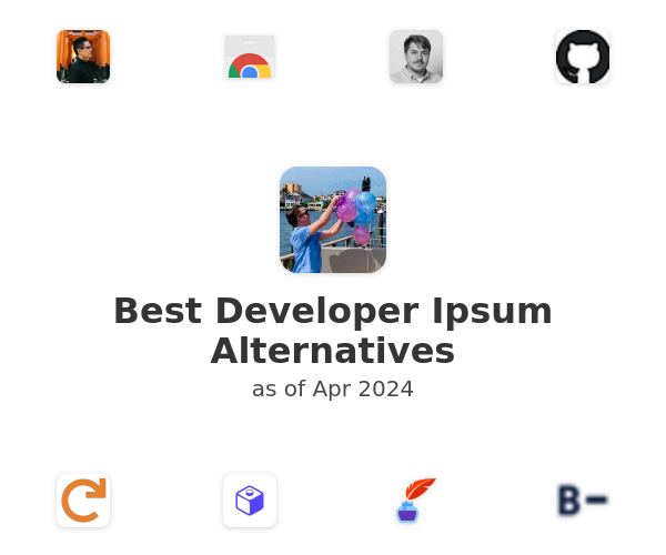 Best Developer Ipsum Alternatives