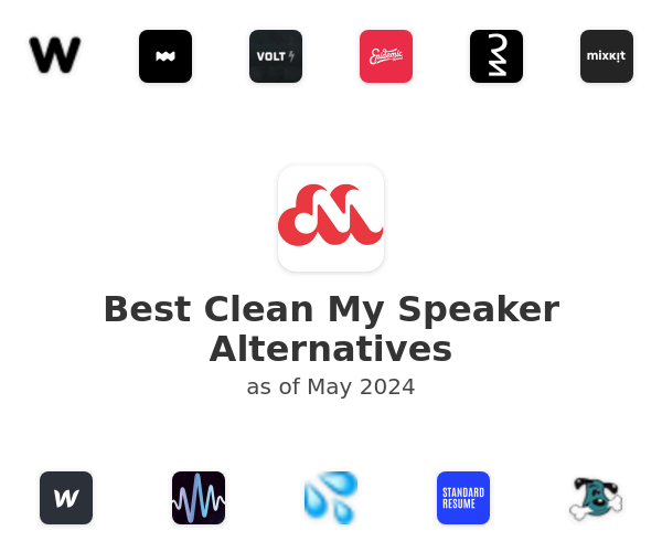 Best Clean My Speaker Alternatives
