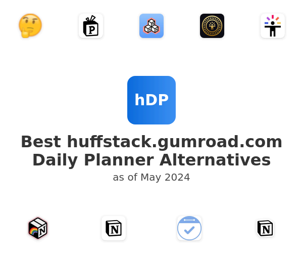 Best huffstack.gumroad.com Daily Planner Alternatives