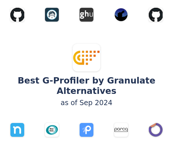 Best G-Profiler by Granulate Alternatives