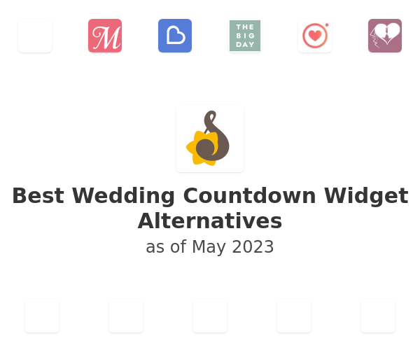 Best Wedding Countdown Widget Alternatives