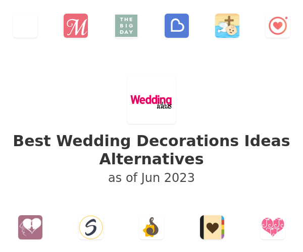 Best Wedding Decorations Ideas Alternatives