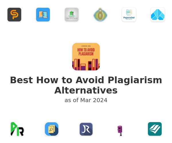 Best How to Avoid Plagiarism Alternatives