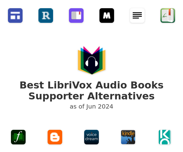 Best LibriVox Audio Books Supporter Alternatives