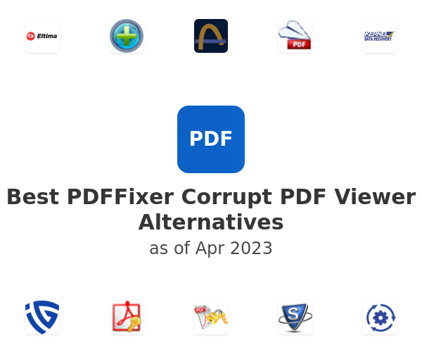 Best PDFFixer Corrupt PDF Viewer Alternatives