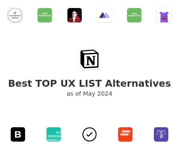 Best TOP UX LIST Alternatives
