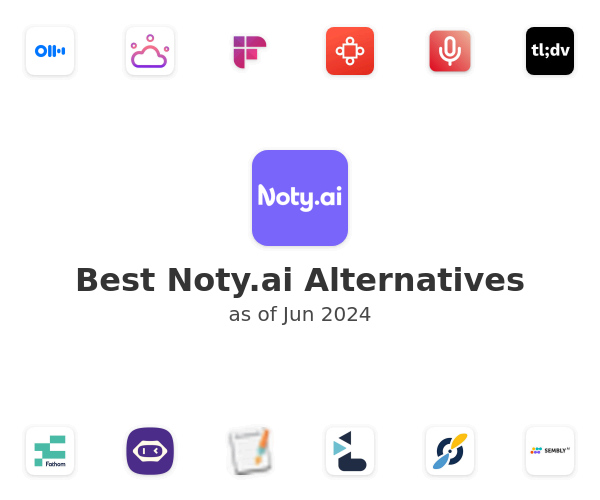 Best Noty.ai Alternatives