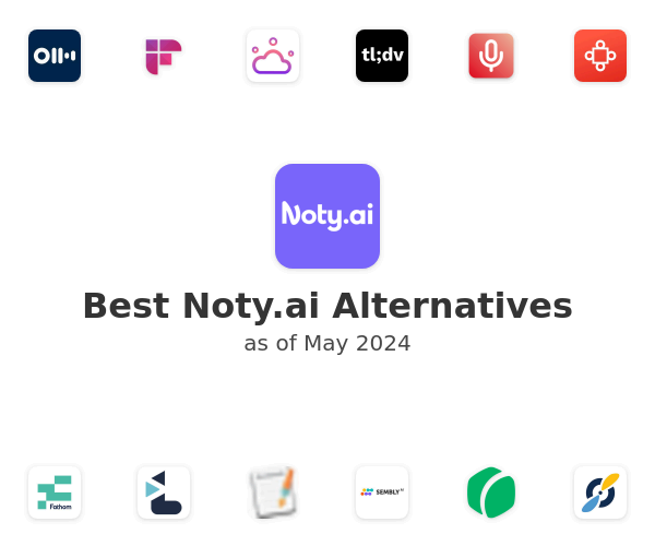 Best Noty.ai Alternatives