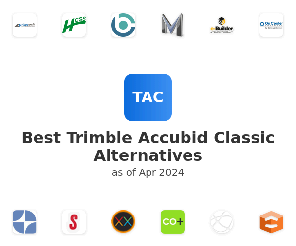 Best Trimble Accubid Classic Alternatives