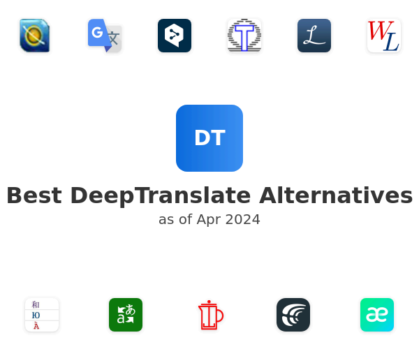Best DeepTranslate Alternatives
