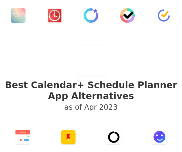 Best Calendar+ Schedule Planner App Alternatives