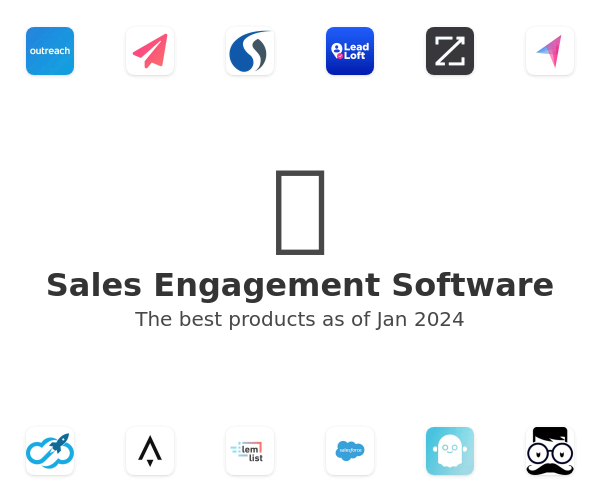 The best Sales Engagement products
