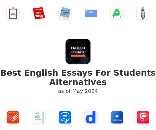 Best English Essays For Students Alternatives
