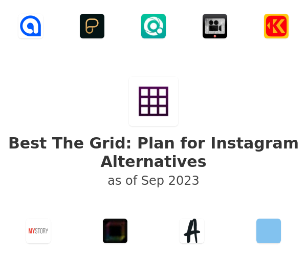 Best The Grid: Plan for Instagram Alternatives