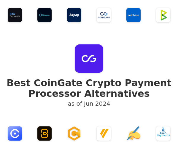 Best CoinGate Crypto Payment Processor Alternatives