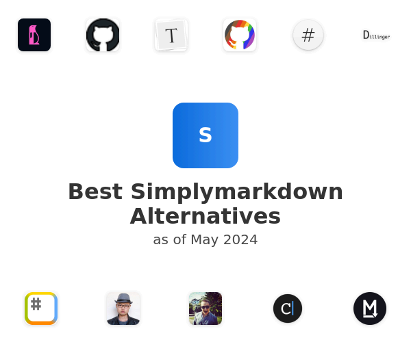 Best Simplymarkdown Alternatives