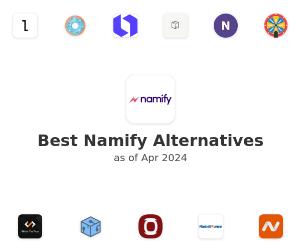 Best Namify Alternatives