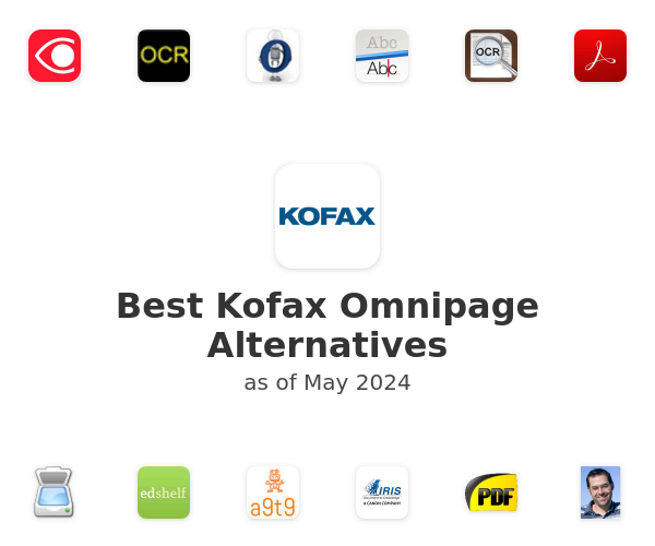 Best Kofax Omnipage Alternatives