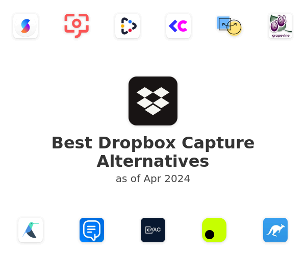 Best Dropbox Capture Alternatives