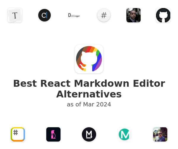 Best React Markdown Editor Alternatives