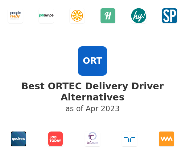 Best ORTEC Delivery Driver Alternatives