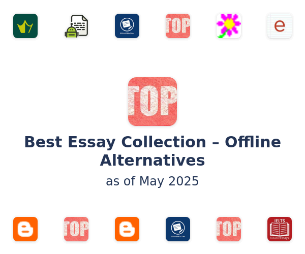 Best Essay Collection – Offline Alternatives