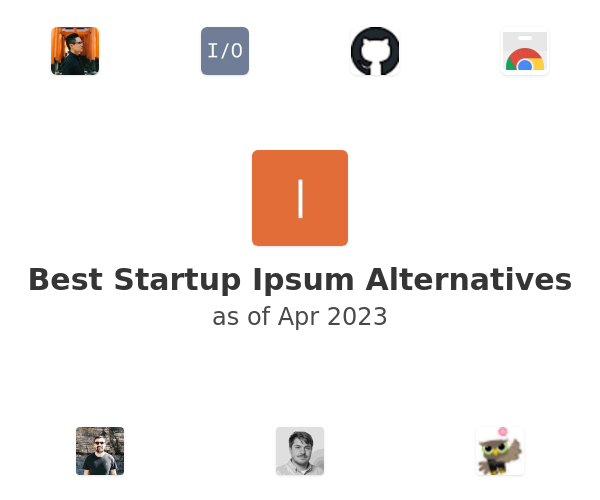 Best Startup Ipsum Alternatives