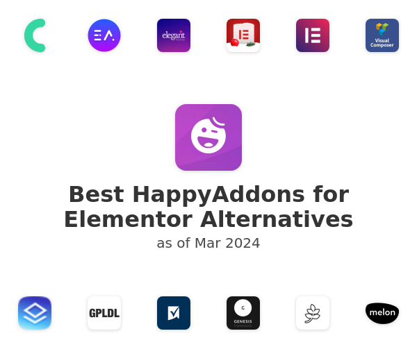Best HappyAddons for Elementor Alternatives