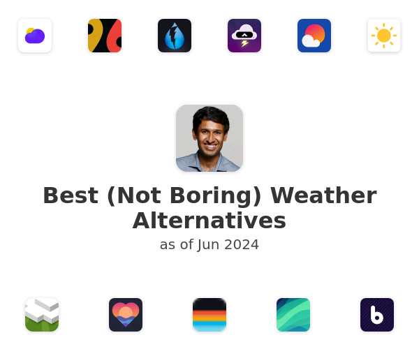 Best (Not Boring) Weather Alternatives