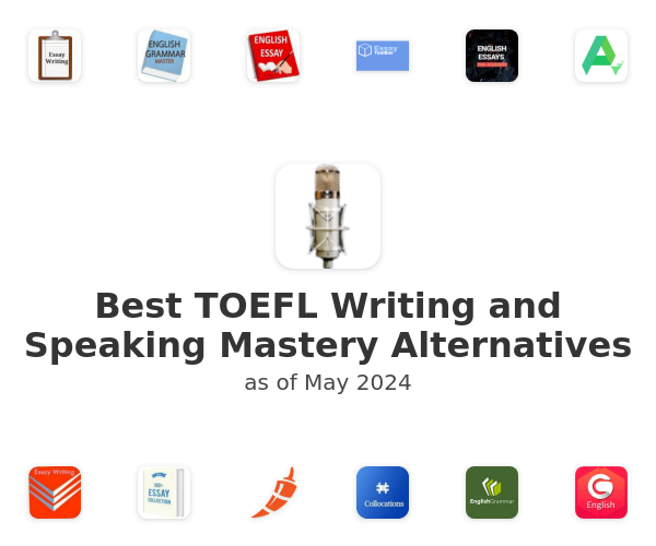Best TOEFL Writing and Speaking Mastery Alternatives