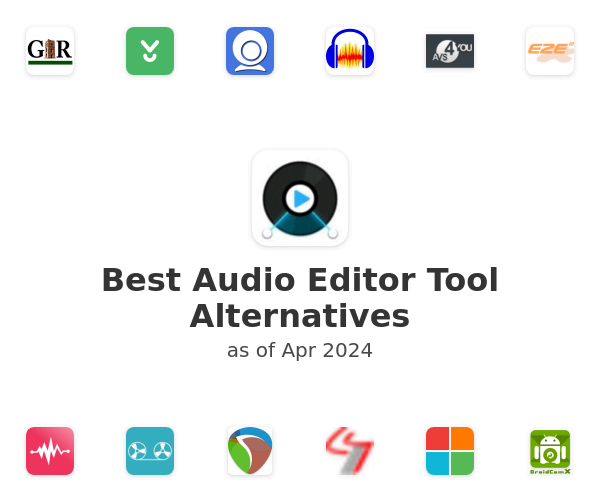 Best Audio Editor Tool Alternatives