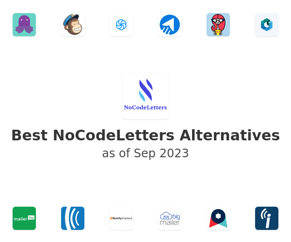 Best NoCodeLetters Alternatives