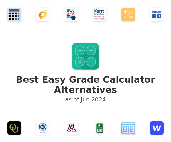 Best Easy Grade Calculator Alternatives