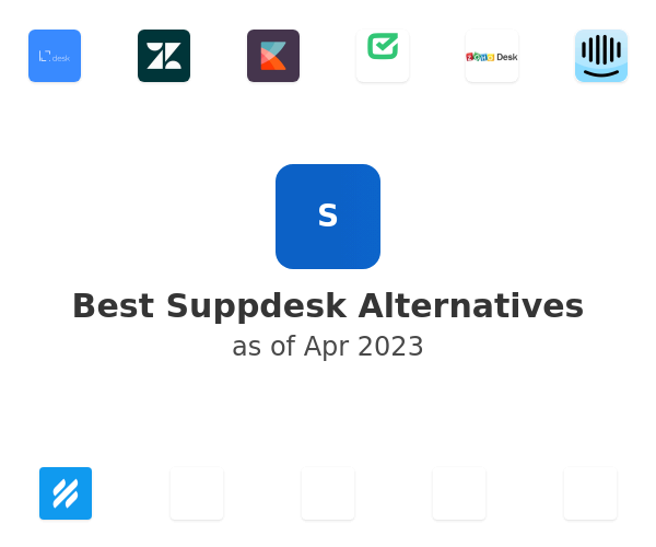 Best Suppdesk Alternatives