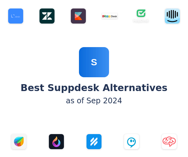 Best Suppdesk Alternatives