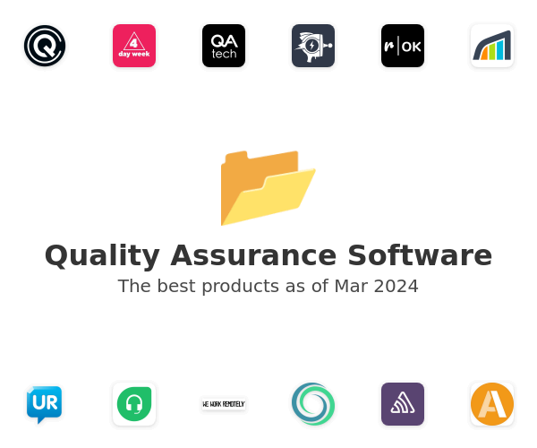 The best Quality Assurance products