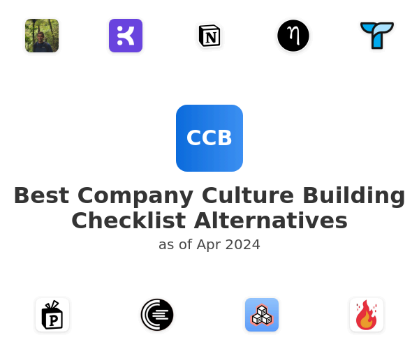 Best Company Culture Building Checklist Alternatives