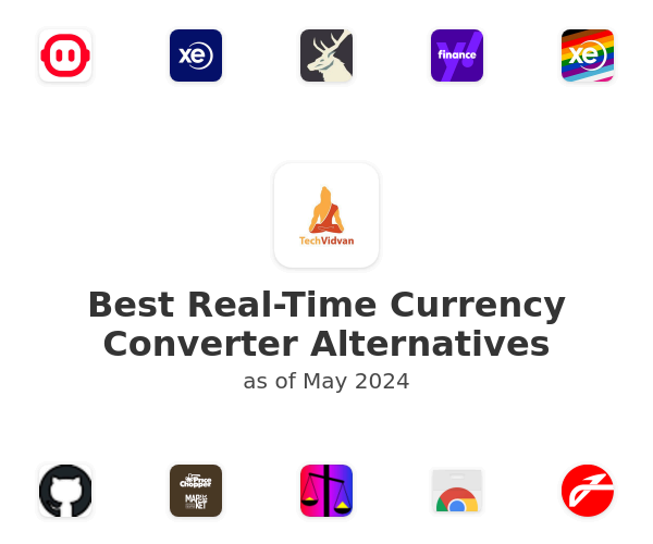 Best Real-Time Currency Converter Alternatives