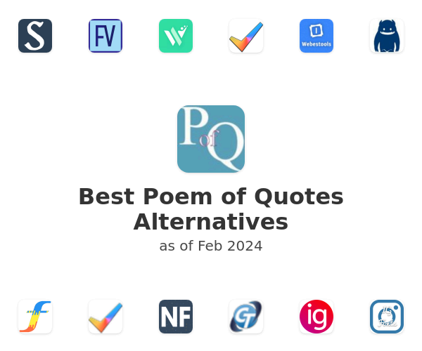 Best Poem of Quotes Alternatives