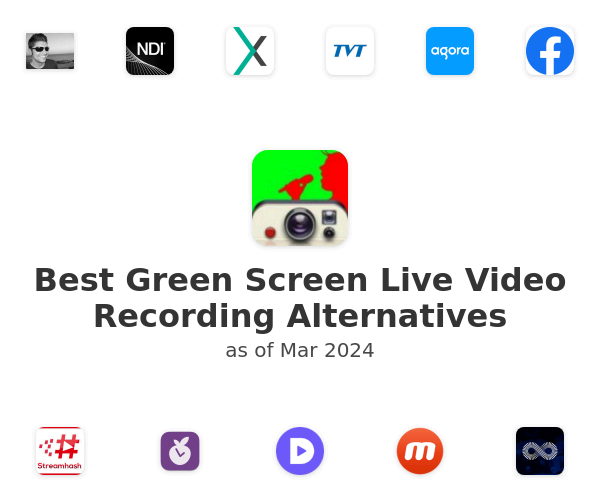 Best Green Screen Live Video Recording Alternatives