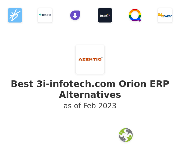 Best 3i-infotech.com Orion ERP Alternatives