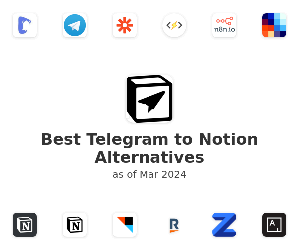 Best Telegram to Notion Alternatives