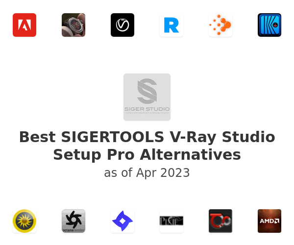 Best SIGERTOOLS V-Ray Studio Setup Pro Alternatives