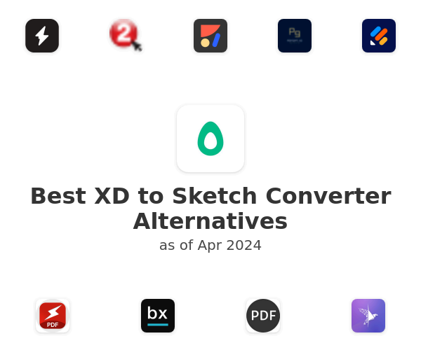 Best XD to Sketch Converter Alternatives