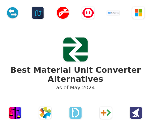 Best Material Unit Converter Alternatives