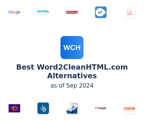 Best Word2CleanHTML.com Alternatives