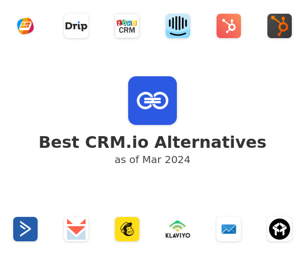 Best CRM.io Alternatives