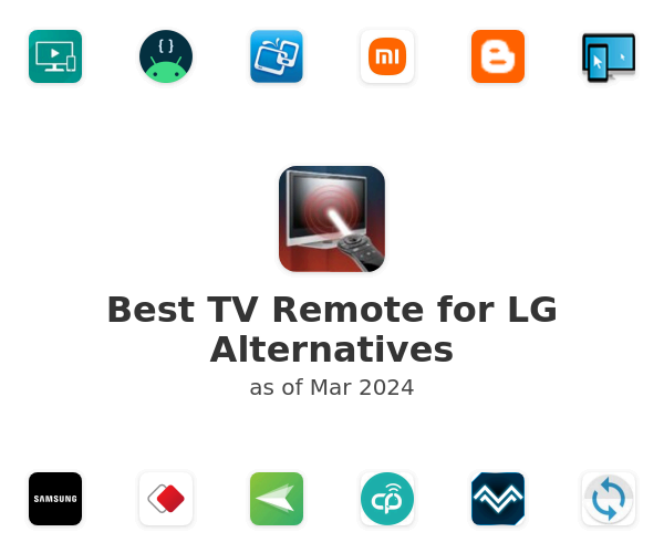 Best TV Remote for LG Alternatives