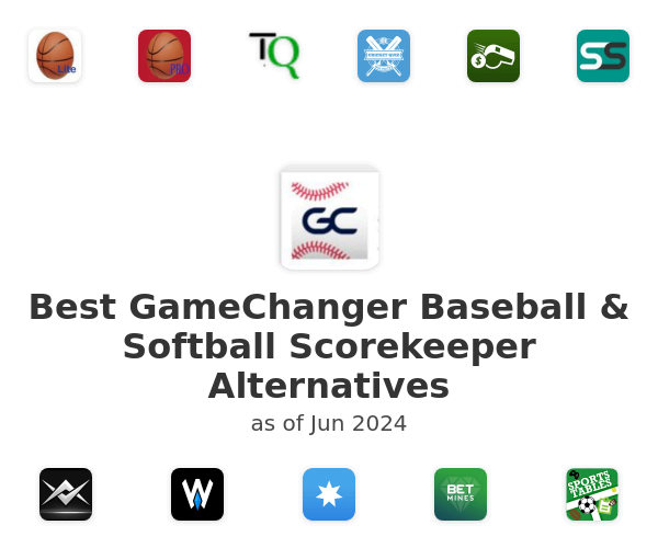 Best GameChanger Baseball & Softball Scorekeeper Alternatives